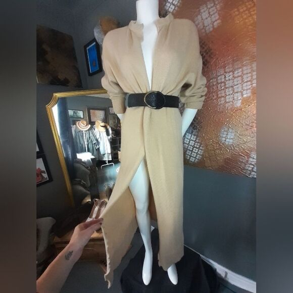 Zara Wool Blend Extra Long Cardigan - Picture 11 of 13